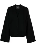 Axel Arigato Memory boxy-fit wool cardigan - Black