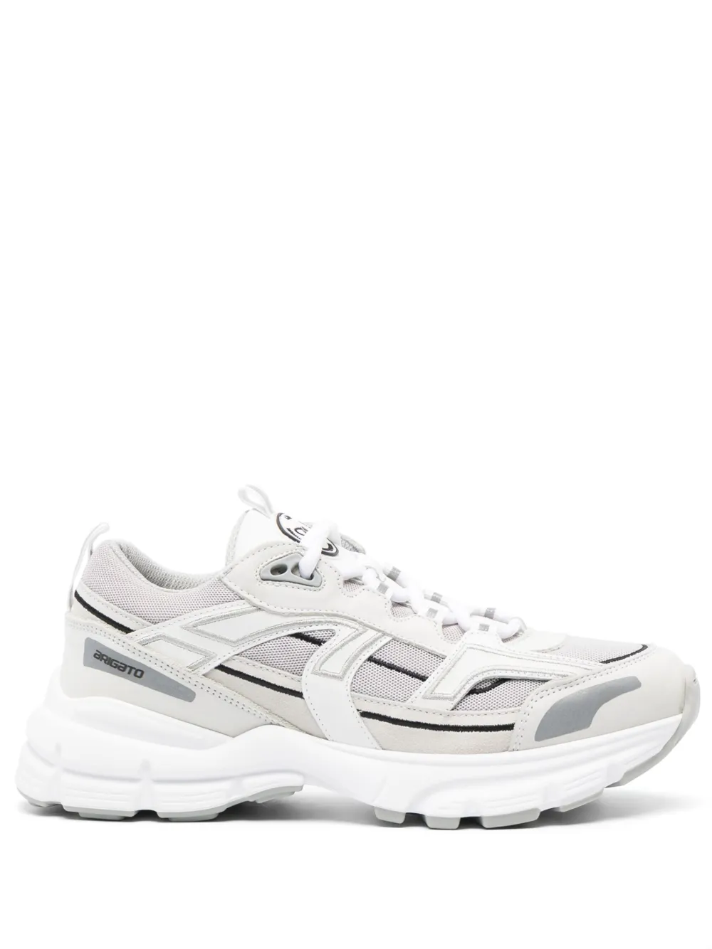 Axel Arigato White Marathon R-trail Sneakers In Grey