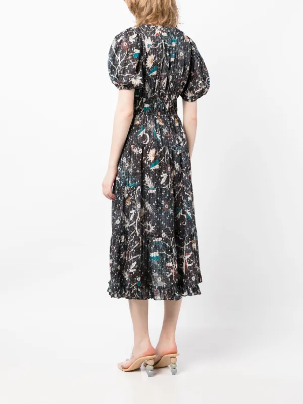 Thelma midi outlet dress