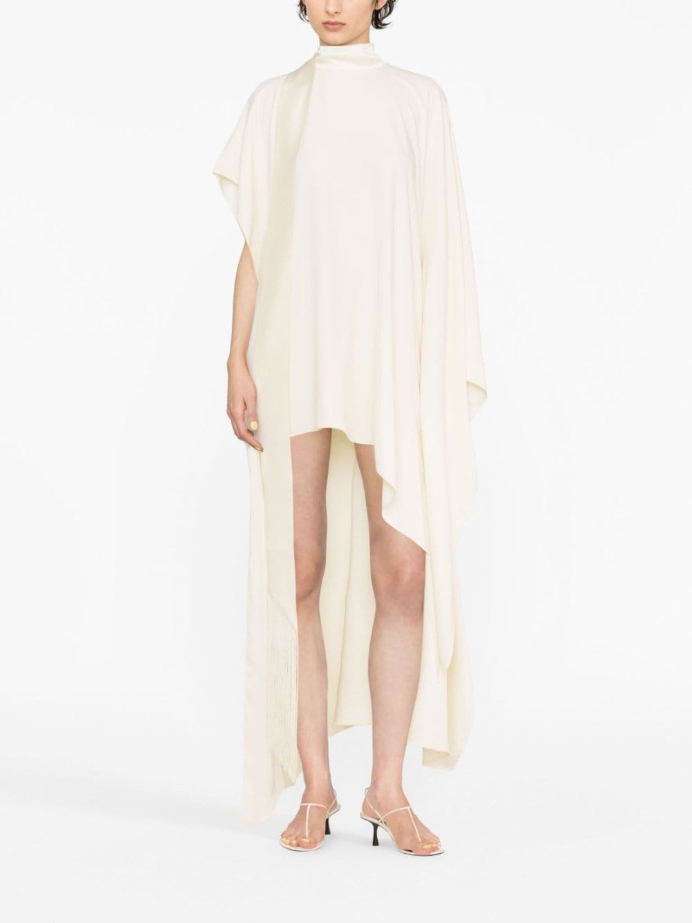 Taller Marmo California asymmetric dress - Beige