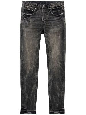 Purple Brand two-tone Distressed Jeans - Farfetch