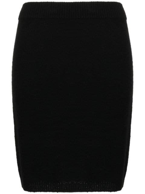Cashmere In Love Ula brushed-effect miniskirt