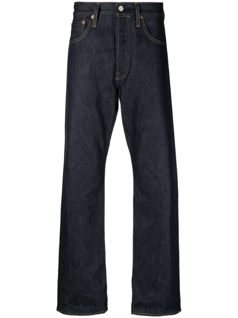 Levi's low-rise straight-leg jeans