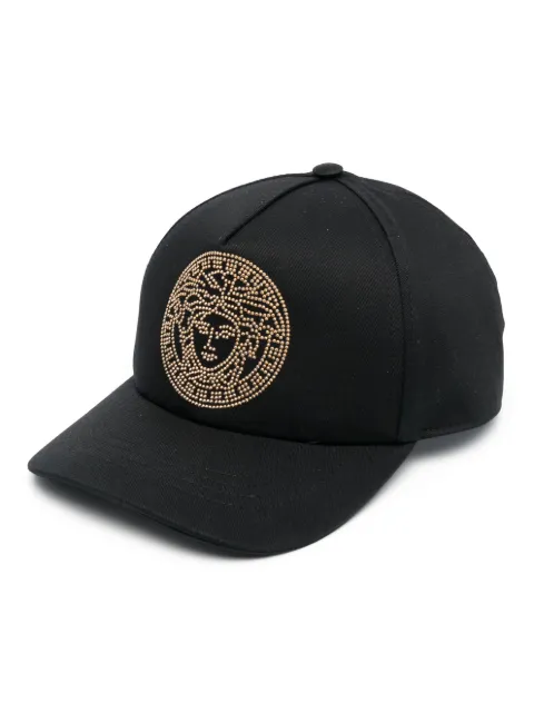 Versace Medusa studded cap