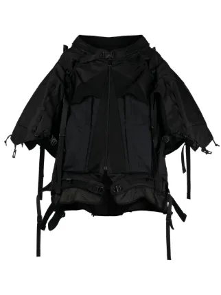 Junya Watanabe デコンストラクテッド ジャケット | ブラック 