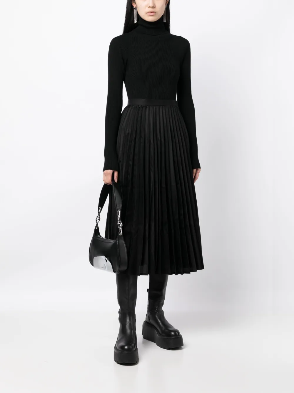 Junya Watanabe Wollen coltrui - Zwart