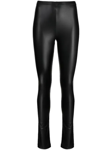 Junya Watanabe mid-rise matte-finish leggings