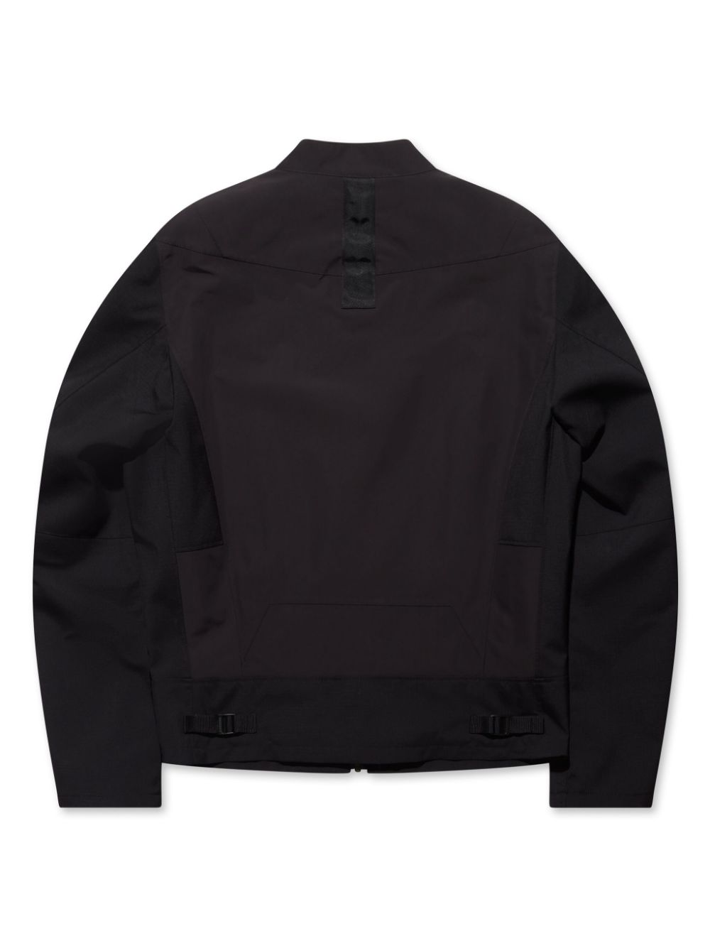 Junya Watanabe MAN collarless zip-up bomber jacket - Black