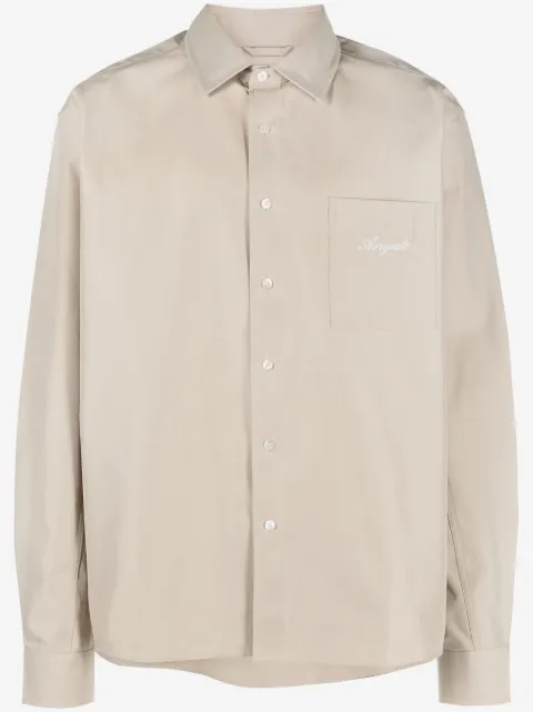 Axel Arigato camisa Flow con logo bordado