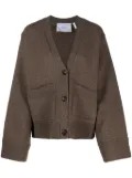 Axel Arigato Memory V-neck wool cardigan - Brown