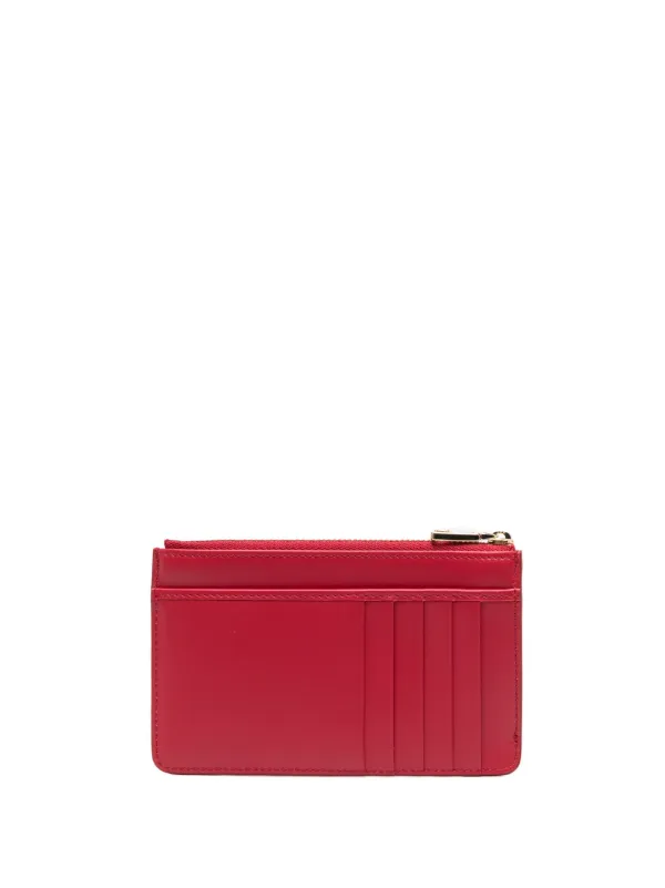 Dolce & Gabbana DG Logo Zip Purse | Red | FARFETCH