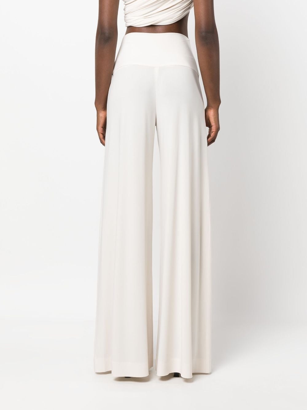 Norma Kamali Elephant high-waisted Palazzo Pants - Farfetch