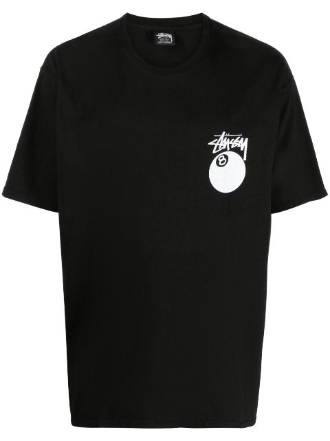 Stüssy - graphic-print cotton T-shirt