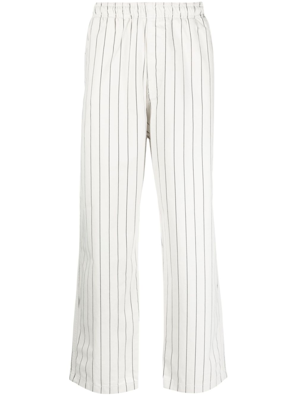 Stüssy elasticated-waist straight-leg trousers