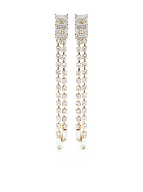 Rosantica aretes con detalles de cristal