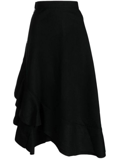 Comme des Garcons TAO high-waisted draped skirt Women