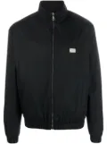 Dolce & Gabbana logo-plaque lightweight jacket - Black