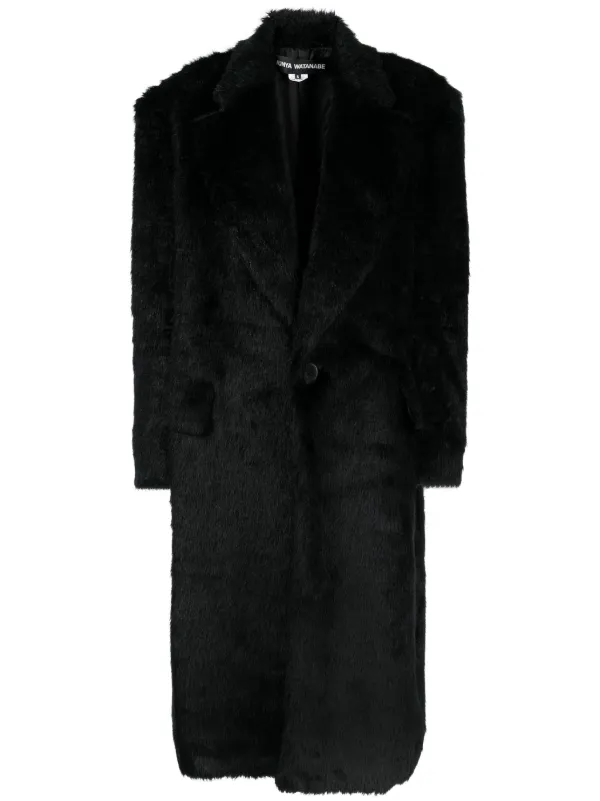 Junya Watanabe ノッチドラペル シングルコート | ブラック | FARFETCH JP