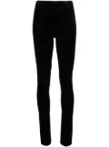 Junya Watanabe velour skinny trousers - Black