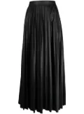 Junya Watanabe high-waist pleated skirt - Black