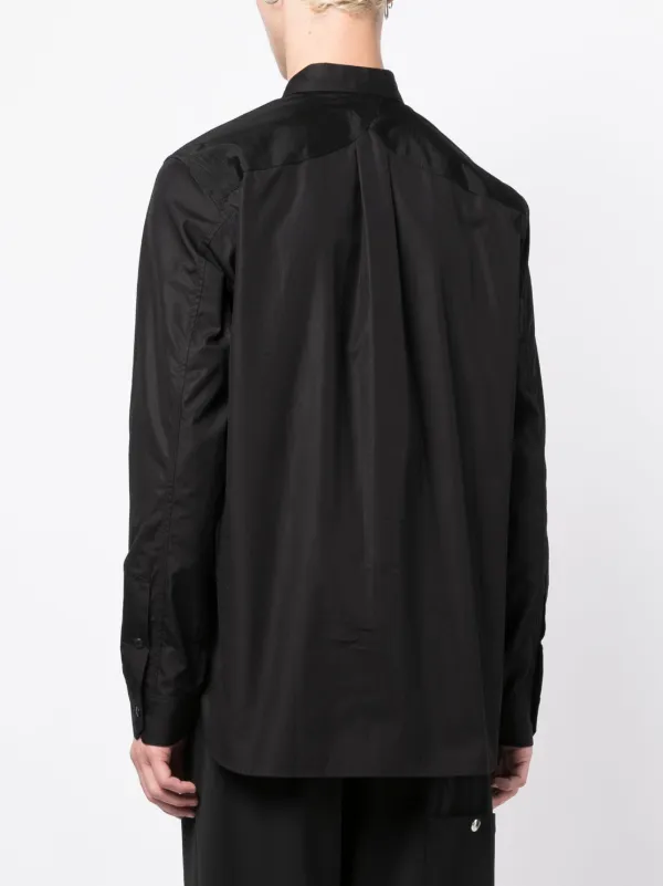 Junya Watanabe MAN ロングスリーブ シャツ | ブラック