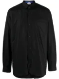 Junya Watanabe MAN long-sleeve cotton shirt - Black