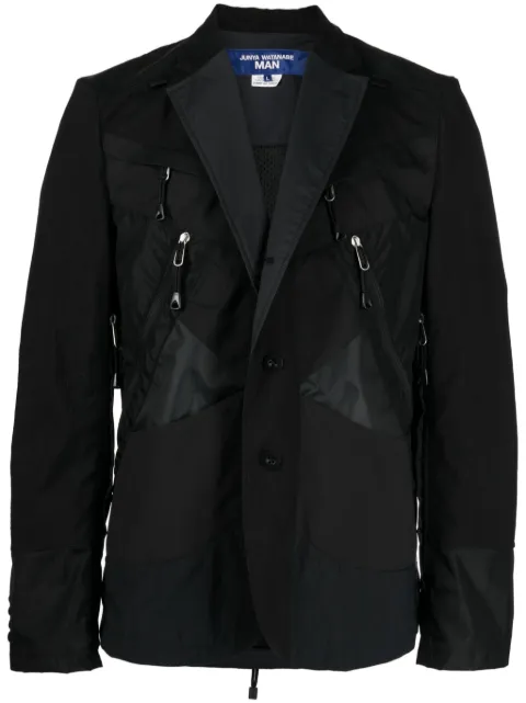 Junya Watanabe MAN blazer con botones y paneles