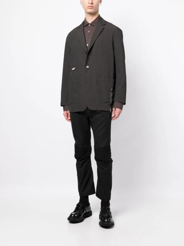 JUNYA WATANABE クロップドパンツ 黒 2000425M0229 Junya Watanabe MAN クロップドパンツ | ブラック | FARFETCH JP