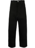 Junya Watanabe MAN × Levi's mid-rise cropped trousers - Black