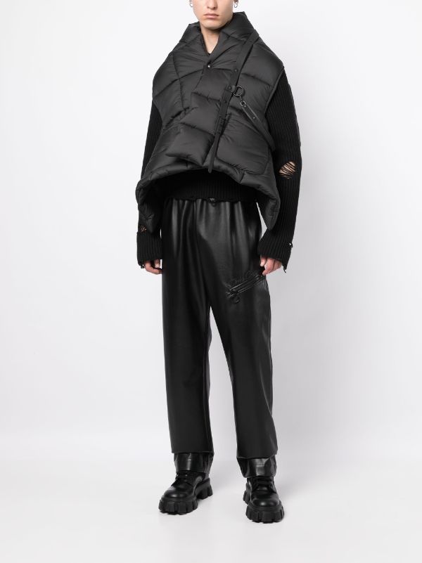 Junya Watanabe MAN クロップド パデッドベスト - Farfetch