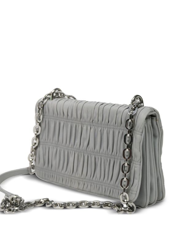 Prada Monochrome Chain Flap Bag