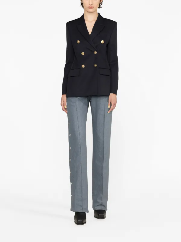 GIVENCHY ダブルボタンジャケット Givenchy ダブルジャケット | ブルー | FARFETCH JP