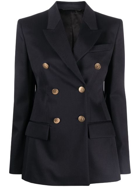 Givenchy double-breasted peak-lapel blazer