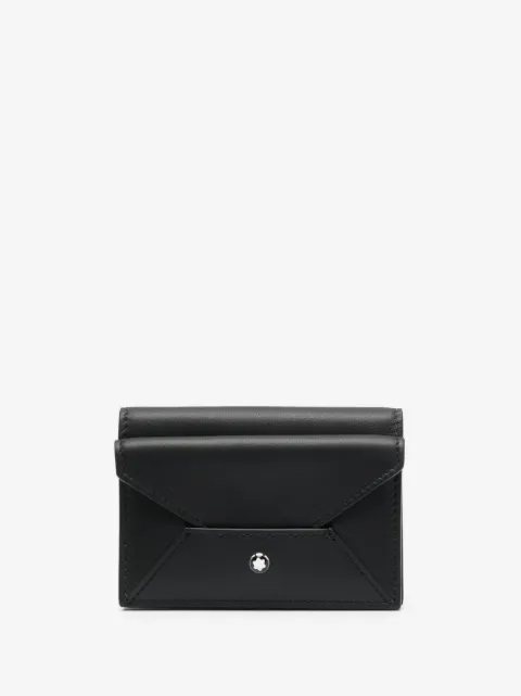 Montblanc læderpung med logovedhæng