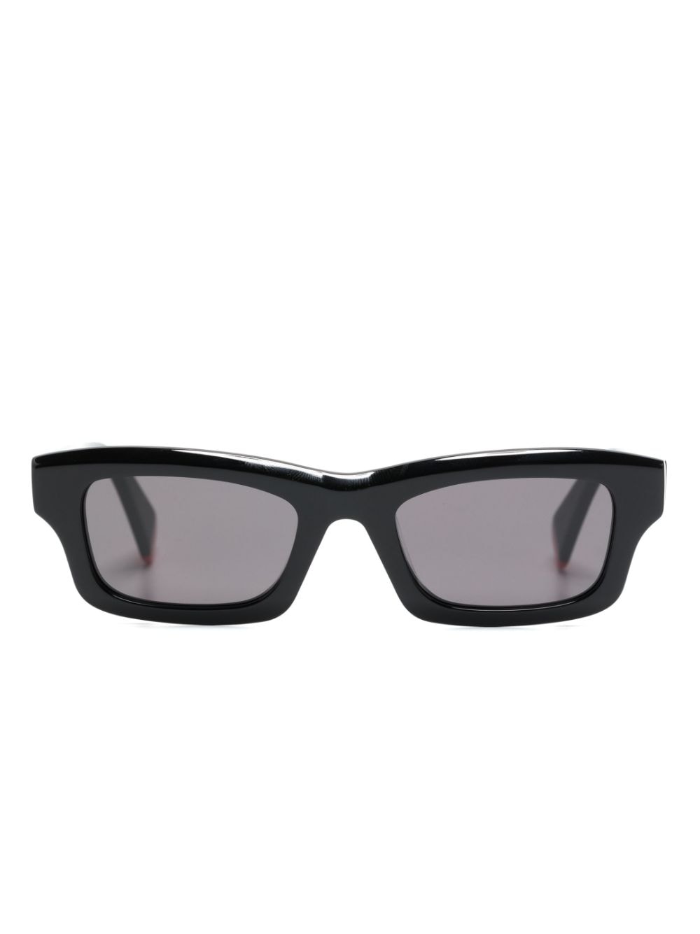Kenzo KZ40164U zonnebril met rechthoekig montuur Zwart