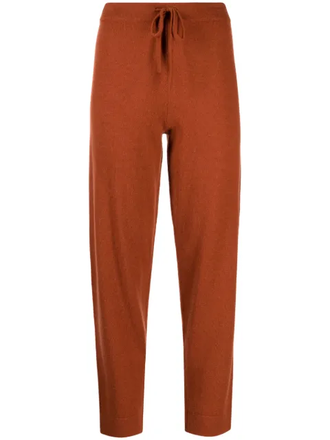 Cashmere In Love Sarah fine-knit track pants