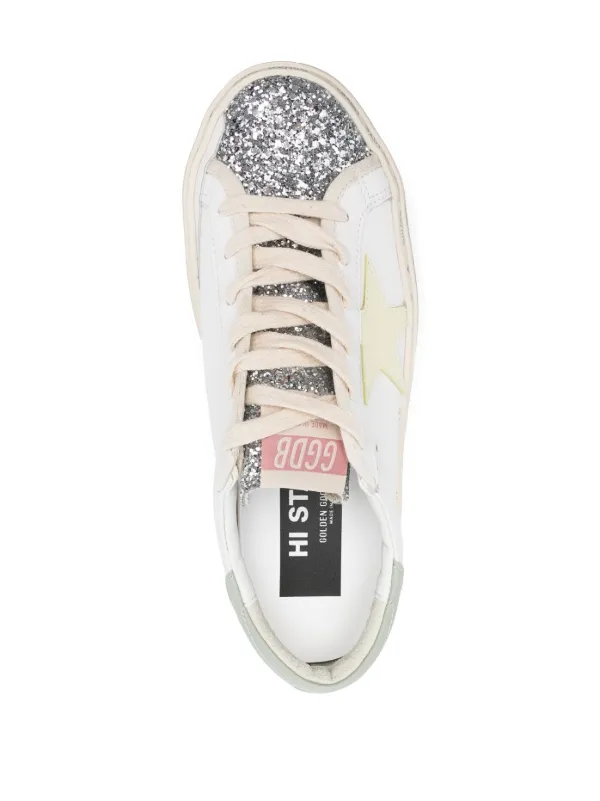 Golden goose glitter tongue best sale