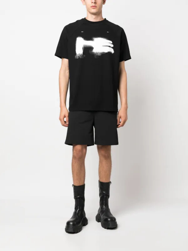 HELIOT EMIL』ヘリオットエミル (L) テックパネル Tシャツ
