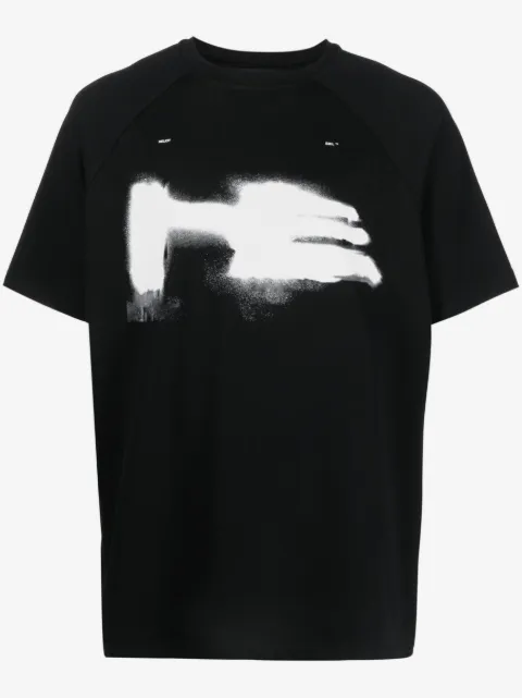HELIOT EMIL logo-print cotton T-shirt