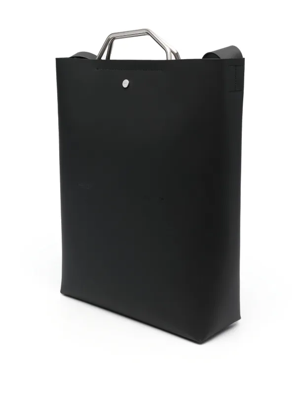 HELIOT EMIL Hexane Leather Tote Bag | Black | FARFETCH TH