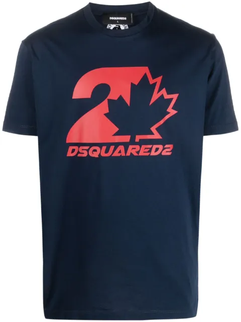 DSQUARED2 playera con logo estampado 