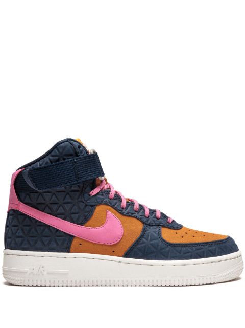 Nike Air Force 1 HI PRM Suede "Dynamic Pink" sneakers WOMEN