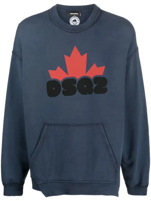 DSQUARED2 Pullover mit Logo-Print