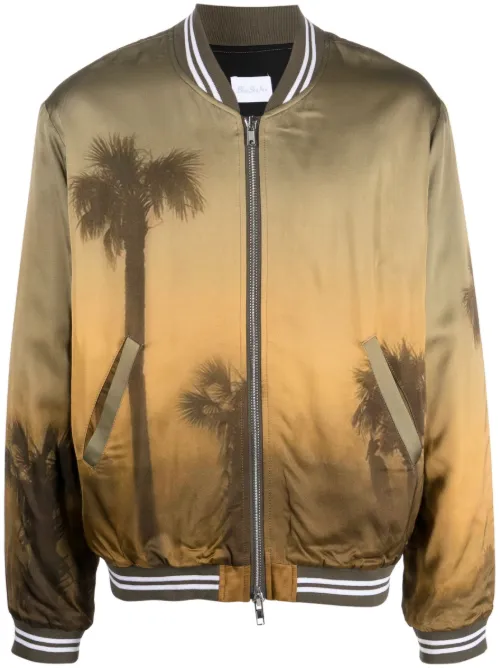 Veste bomber à imprimé graphique - BLUE SKY INN - Modalova