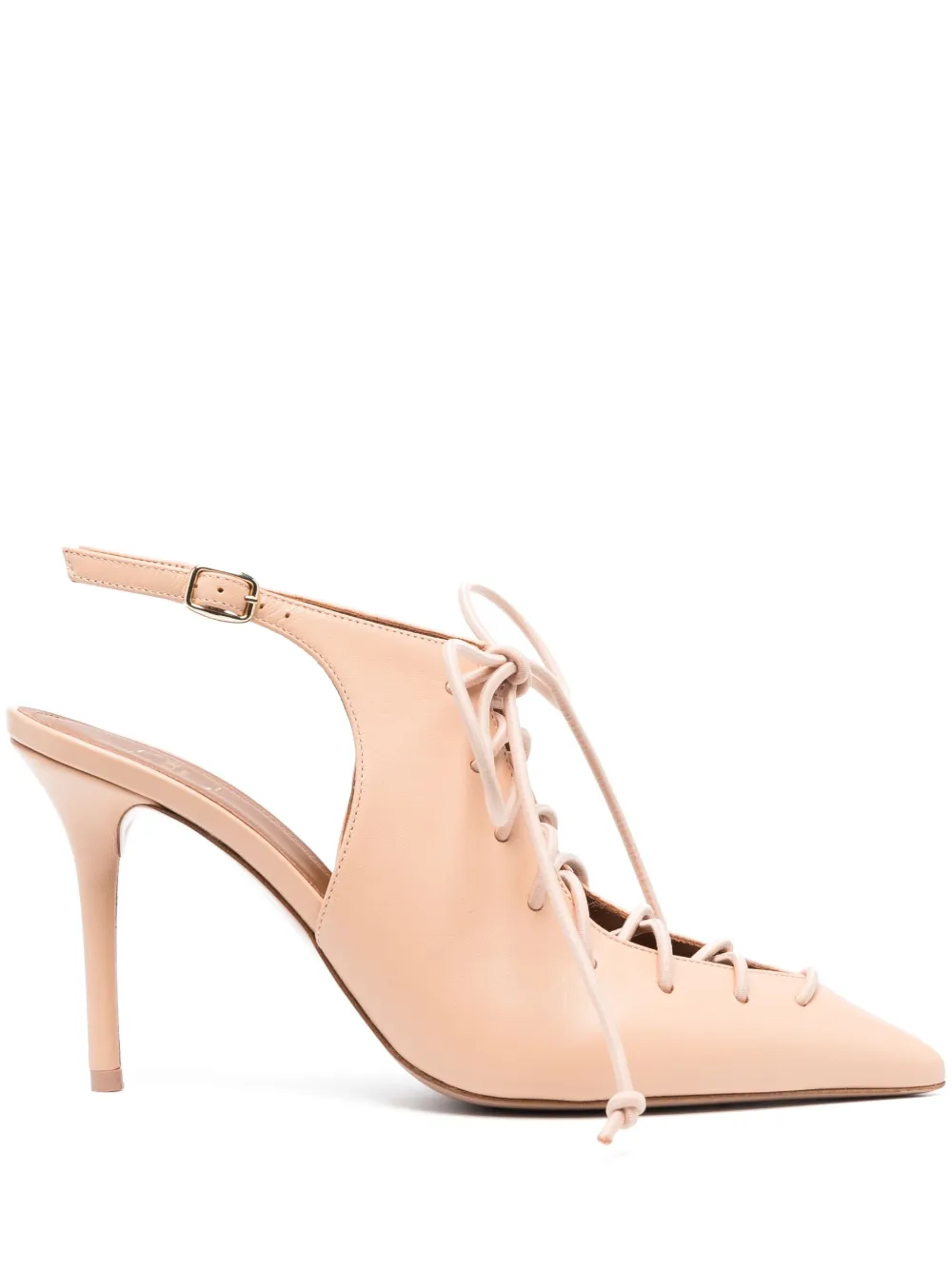 Malone Souliers Alessandra 70mm Slingback Sandals In Neutrals