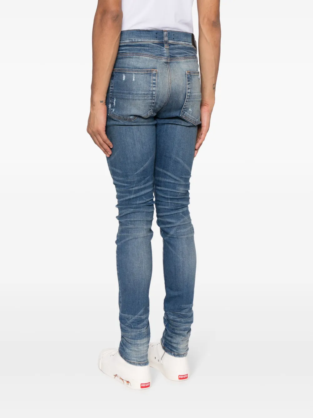 AMIRI Skinny jeans Blauw