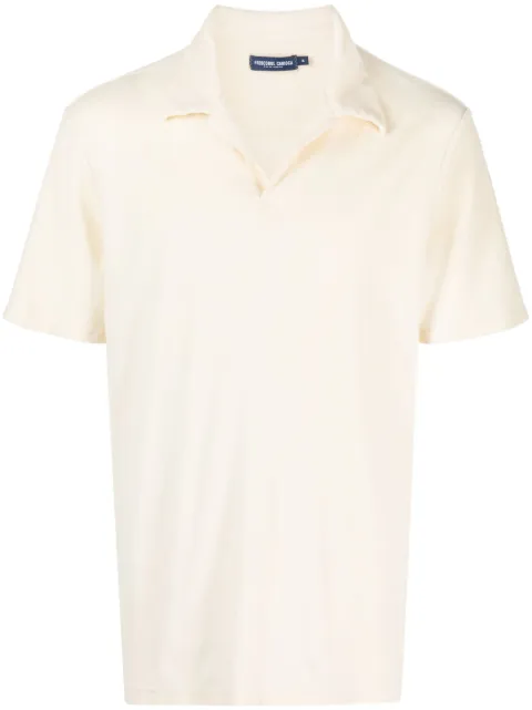 Frescobol Carioca Faustino terry-cloth polo shirt
