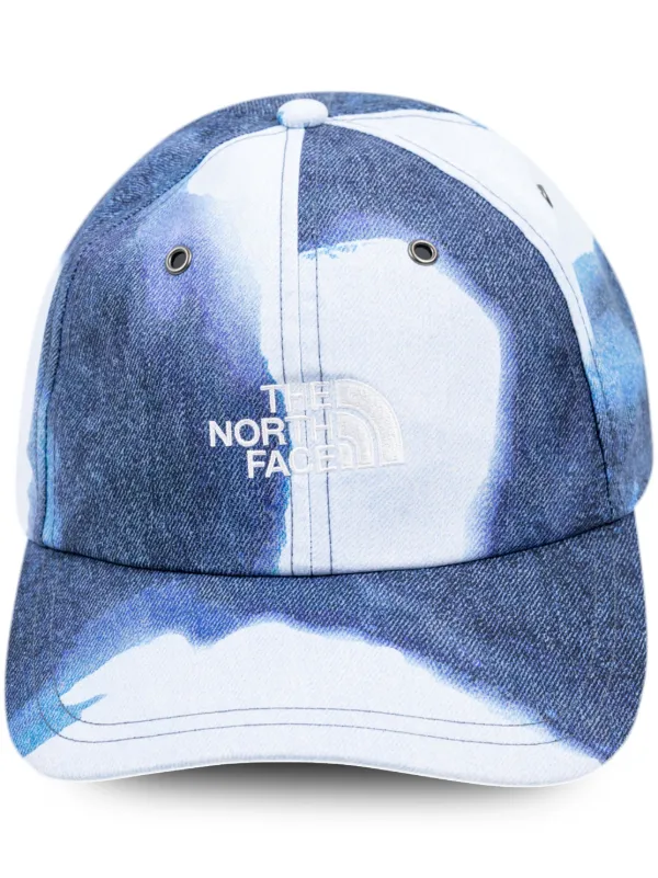 Supreme x The North Face Bleached Denim Print 6-panel Cap - Farfetch