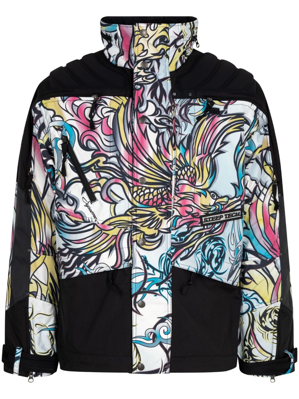 Image 1 of Supreme x The North Face Steep Tech "Multicolor Dragon" Apogee jacket