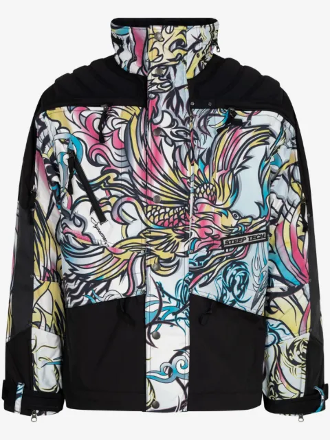 Supreme x The North Face Steep Tech "Multicolor Dragon" Apogee jacket